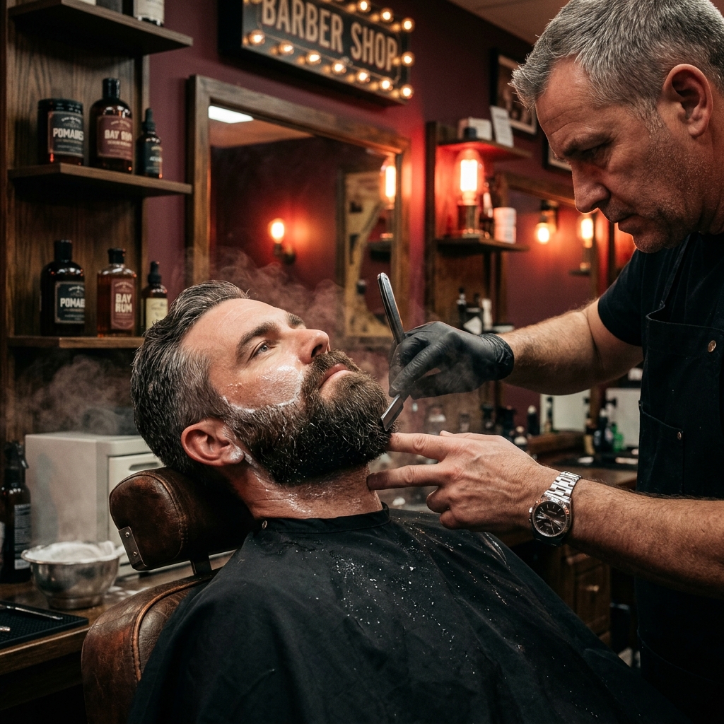 Icono Barba y Afeitado